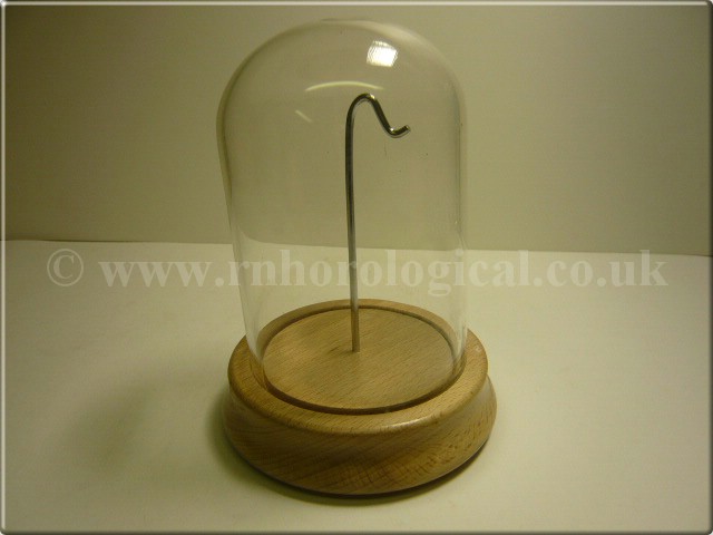 Pocket watch stand deals with glass dome